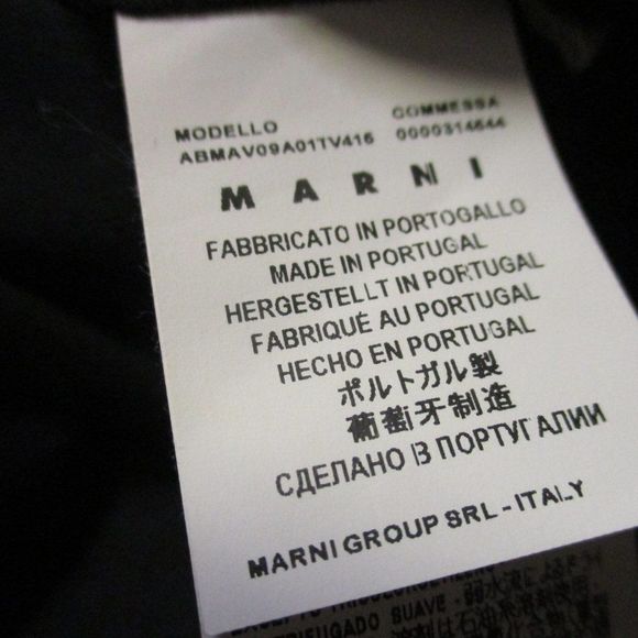 Marni Black Ruffle sleeveless little black Dress 44 US 8 10 very good condition - Picture 5 of 5